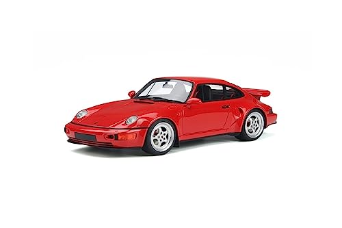 for GT Spirit 1/18 GT328 911 (964) Turbo S Flachbau Druckguss-Modellauto, Sammlerstück von YSAEDATY