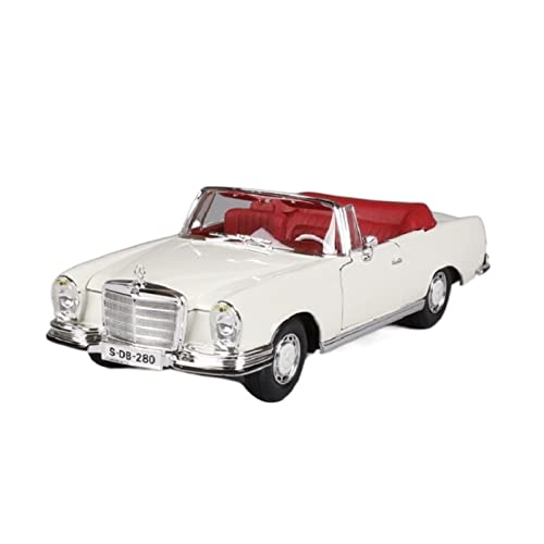 YSAEDATY Für 1:18 Diecast Alloy Antique Car Modell Spielzeug Mercedes 280 Classic Edition Metall Vintage Car Model Collection von YSAEDATY