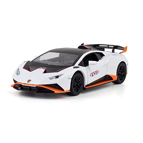 YSAEDATY Für: 1:24 Lamborghini Supercar Modell Hohe Simulation Legierung Automodell Sound Und Licht Pull Back Metal(C) von YSAEDATY