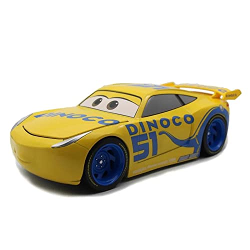 YSAEDATY Für: 1:24 Racing Story Mythos Lightning McQueen Druckgussauto Metalllegierung Modellauto Spielzeug Für Kinder(B) von YSAEDATY