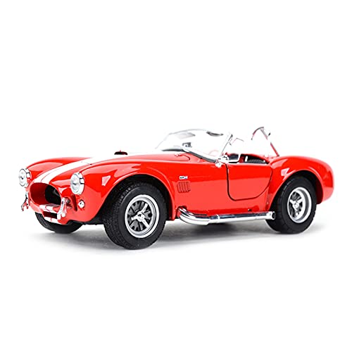 YSAEDATY Für: 1965 Shelby Cobra 427 Classic Car Static 1:24 Die Cast Vehicle Collectible Model Car Model(B) von YSAEDATY