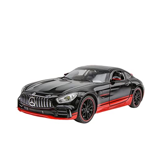 Für: Mercedes-Benz AMG Simulationslegierungsauto 1:24 Modell Sound Und Licht Power Sportwagen Jungenspielzeug(C) von YSAEDATY