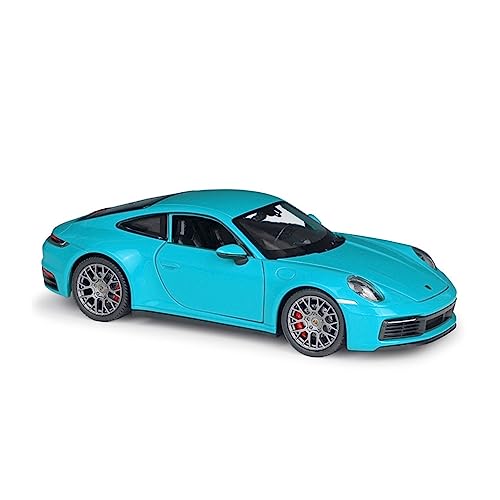 Für: Porsche 911 Carrera 4S Simulator Automodell 1:24 Auto Druckguss-Legierung Metall(A) von YSAEDATY