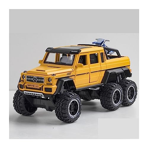 YSAEDATY Für: Die Cast 1:28 Automodell Bens G63 6x6 AMG Pickup SUV Miniatur-SUV(D) von YSAEDATY