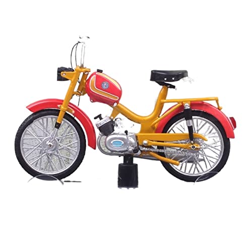 Maßstab 1:18 Mini Atlas Old Omer Mon Ami 3V 50cc Moped Motorrad Druckguss- Und Spielzeugautomodell von YSAEDATY