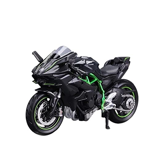 YSAEDATY 1/12 Kawasaki H2R Ninja Motorrad Modell Spielzeugauto von YSAEDATY