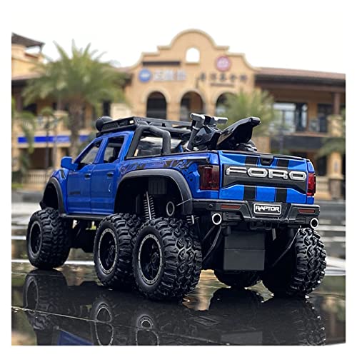 YSAEDATY 1/28 Ford Raptor F150 Alloy Car Modified Off-Road Vehicle Model Diecast & Model Vehicles Metal Collection Gift(B) von YSAEDATY