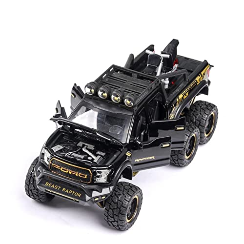 YSAEDATY 1/28 Ford Raptor F150 Alloy Car Modified Off-Road Vehicle Model Diecast & Model Vehicles Metal Collection Gift(C) von YSAEDATY