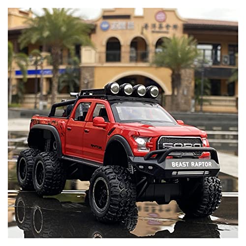 YSAEDATY 1/28 Ford Raptor F150 Alloy Car Modified Off-Road Vehicle Model Diecast & Model Vehicles Metal Collection Gift(D) von YSAEDATY