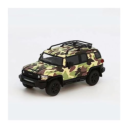 YSAEDATY 1/64 Für: Druckguss Toyota FJ Land Cruiser Sw Metallmodellauto Legierung Simulation Statisch(B) von YSAEDATY