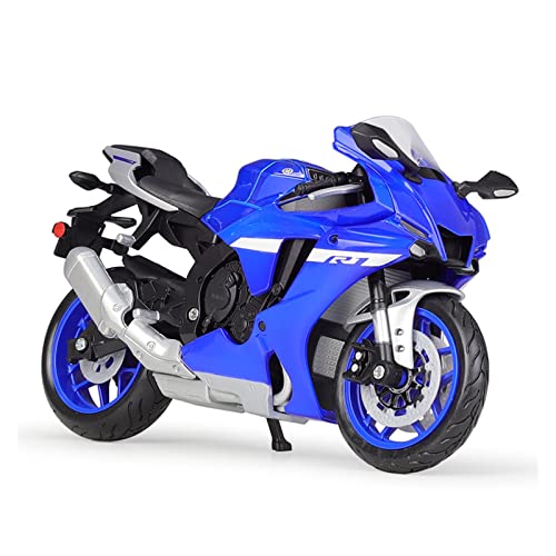 YSAEDATY 1:12 2021 YZF-R1 Kendaraan Die Cast Mainan Model Motor Hobi Dapat Dikoleksi von YSAEDATY