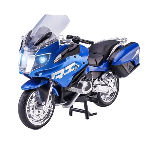 YSAEDATY 1:12 BMW R1250RT Alloy Die-Casting Motorcycle Model Model Car Collection Acousto-Optic Off-Road Motorcycle von YSAEDATY