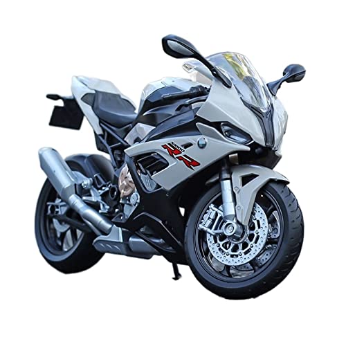 YSAEDATY 1:12 BMW S1000R Rennmotorrad Simulation Legierung Motorradmodell Sammlung Spielzeugauto Geschenk(B) von YSAEDATY