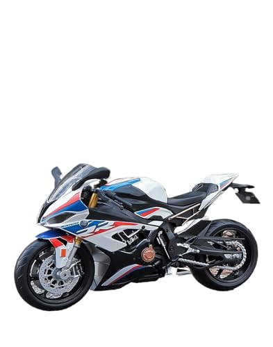 YSAEDATY 1:12 BMW S1000RR 2021 Druckguss Motorrad Modell Spielzeugauto Sammlung Automobil Stoßdämpfer Geländemotorrad von YSAEDATY