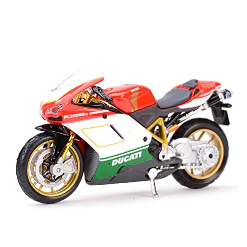 YSAEDATY 1:18 1098S Static Die Cast Vehicles Collectible Hobbies Motorrad Model Model von YSAEDATY