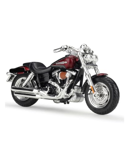 YSAEDATY 1:18 2009 CVO Fat Bob Special Druckgussfahrzeuge Motorradmodell Spielzeug von YSAEDATY