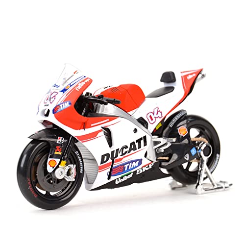 YSAEDATY 1:18 2018 GP Racing Yamaha Factory Racing Team Die Cast Vehicles Collectible Motorrad Model Model von YSAEDATY