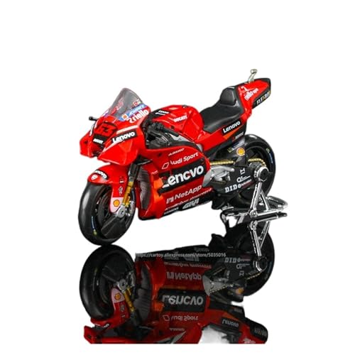 YSAEDATY 1:18 2021 Ducati Team # 43 Miller # 63 Bagnaia Authorized Simulation Alloy Motorcycle von YSAEDATY