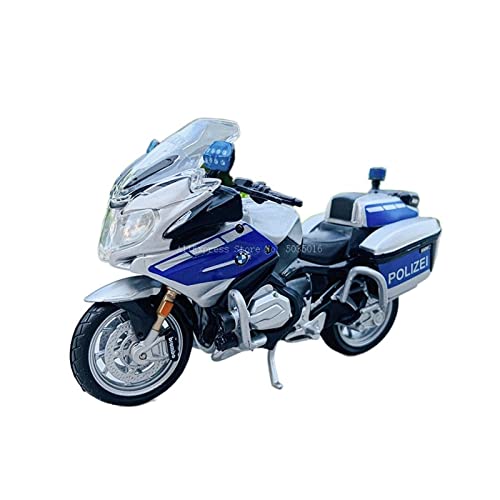 YSAEDATY 1:18 BMW R1200 RT California Police Motorcycle Series Original Autorisiertes Simulationsmotorrad Aus Legierung von YSAEDATY