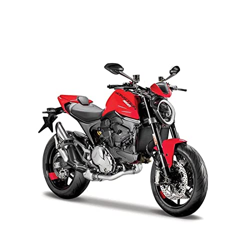 YSAEDATY 1:18 Ducati Monster 2021 Super Naked V4 S Original Autorisiertes Simulations-Motorradmodell Aus Legierung von YSAEDATY