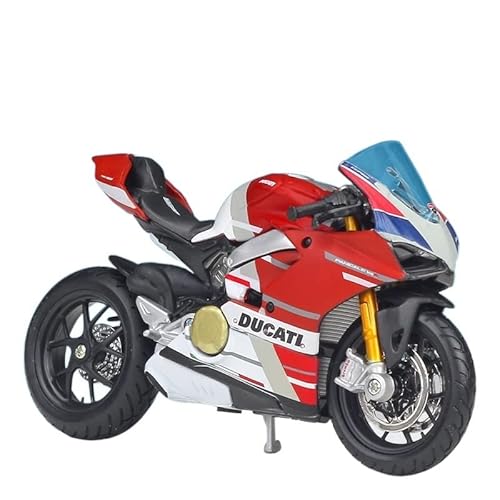 YSAEDATY 1:18 Ducati Panigale V4 S Legierung Motorradmodell Druckguss Metall Motorradmodell Spielzeug Geschenk von YSAEDATY