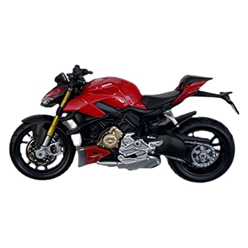 YSAEDATY 1:18 Ducati Panigale V4S Corse 1199 Motorrad Modell Spielzeugauto von YSAEDATY