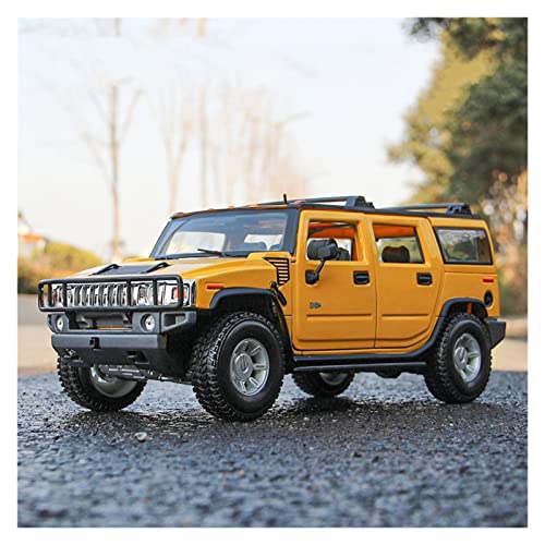 YSAEDATY 1:18 For Hummer H2 Concept Muddy Offroad Car Alloy Retro Car Model Classic Car Model Car Model Car Decoration (Hummer 4) von YSAEDATY