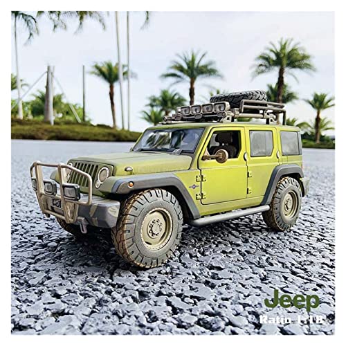 YSAEDATY 1:18 For Hummer H2 Concept Muddy Offroad Car Alloy Retro Car Model Classic Car Model Car Model Car Decoration (Hummer 6) von YSAEDATY