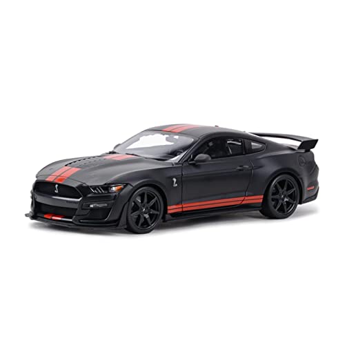 YSAEDATY 1:18 Für 2020 Mustang Shelby GT500 Ford Sportwagen Statische Druckgussfahrzeuge Sammelbares Modellauto Spielzeug(Black) von YSAEDATY