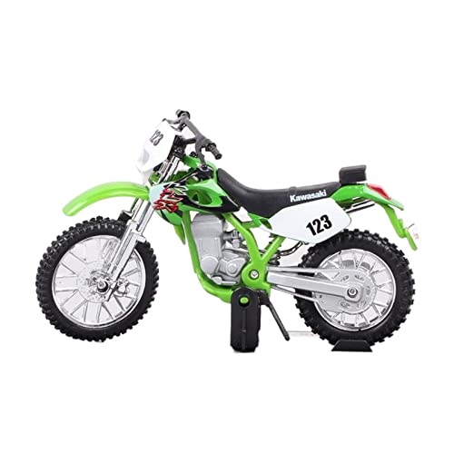 YSAEDATY 1:18 Kawasaki KLX250 KLX250SR # 123 Enduro Fahrrad Tondruckguss Spielzeug Modellfahrzeug Geländemotorrad YSAEDATY 1:18 Kawasaki KLX250 KLX250SR # 123 Enduro Fahrrad Tondruckguss Spielzeug Modellfahrzeug Geländemotorrad von YSAEDATY