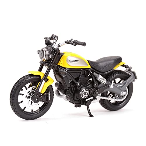 YSAEDATY 1:18 Scrambler Static Die Cast Vehicles Collectible Hobbies Motorrad Model Model(A) von YSAEDATY