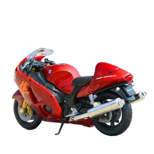 YSAEDATY 1:18 Suzuki GSX-1300R Legierung Motorradmodell Simulation Druckguss Metallspielzeug Rennmotorrad von YSAEDATY