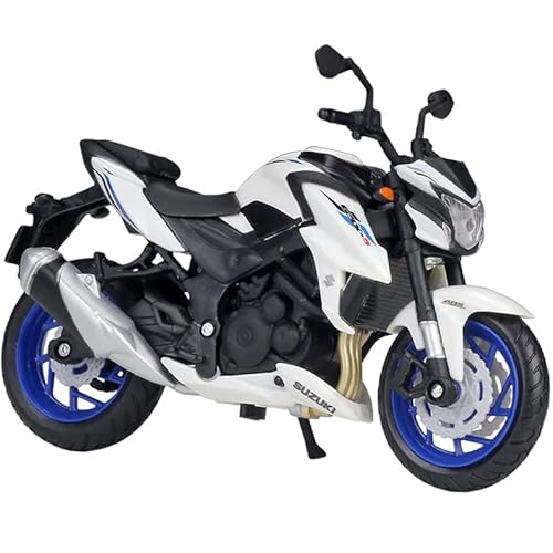 YSAEDATY 1:18 Suzuki GSX-S750 ABS-Legierung Druckguss-Motorradmodell Verwendbarer Stoßdämpfer Kindergeschenkspielzeug von YSAEDATY