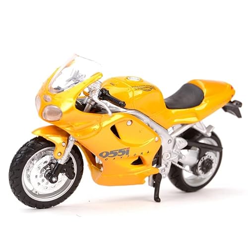 YSAEDATY 1:18 Triumph Daytona 675 955i Speed ​​Triple Die Casting Vehicle Collection Love Motorradmodell(A) von YSAEDATY