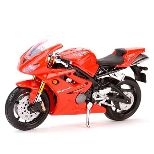 YSAEDATY 1:18 Triumph Daytona 675 955i Static Die Casting Vehicle Collection Love Motorcycle Model Model(B) von YSAEDATY