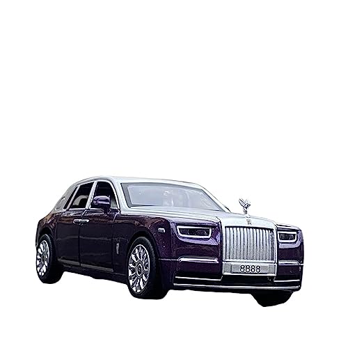 YSAEDATY 1:28 Druckgussmodell Mit Sound Für: Rolls-Royce Phantom Alloy Luxury Car(D) von YSAEDATY