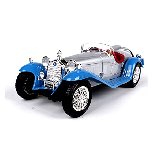 YSAEDATY Für 1:18 Alfa Romeo 8C Auto Legierung Automodell Simulation Auto Dekoration Sammlung Geschenk Spielzeug Druckgussmodell(Blue) von YSAEDATY