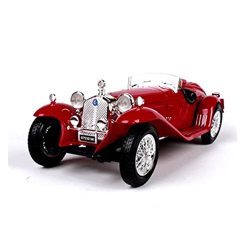 YSAEDATY Für 1:18 Alfa Romeo 8C Auto Legierung Automodell Simulation Auto Dekoration Sammlung Geschenk Spielzeug Druckgussmodell(Red) von YSAEDATY