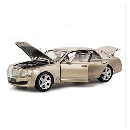 YSAEDATY Für 1:18 Bentley Mulsanne Starlight Alloy Static Car Model Collection Geschenk Kinderspielzeug Schwarz(D) von YSAEDATY