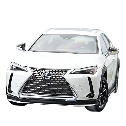 YSAEDATY Für 1:18 Lexus Lexus UX260h Druckgusslegierung Automodellsammlung Ornamente Spielzeug Kindergeschenk(White) von YSAEDATY