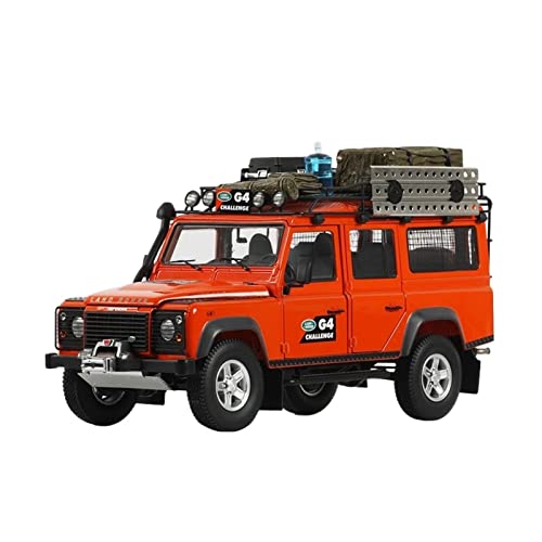 YSAEDATY Für Druckgussautomodell 1:18 Land Rover Defender G4 Offroad-Legierungssimulationsautomodell Begrenztes Spielzeuggeschenk von YSAEDATY