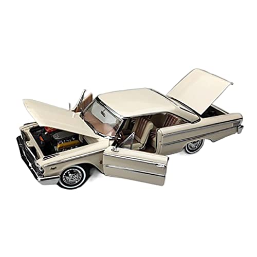 YSAEDATY Für Maßstab 1:18 1964 Classic Ford Galaxie 500 XL Hardtop Automodell Spielzeug Metall Die-Cast Spielzeug Fahrzeug Collecti von YSAEDATY