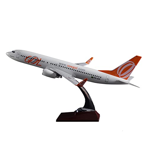 YSAEDATY Für: 1/100 PR-GTF Boeing 737 GOL Brasilien Voegol Metallfahrwerk Flugzeugmodell von YSAEDATY