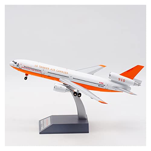 YSAEDATY Für: 1:200 DC-10-30 N612AX Fire Airline Druckguss-Flugzeugmodell von YSAEDATY