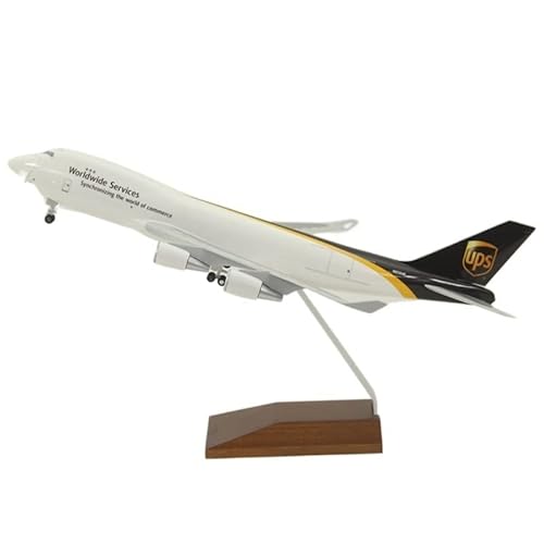 YSAEDATY Für: 1:200 Simulation Boeing B747-400F DHL UPS Frachtschiff-Modellflugzeug von YSAEDATY