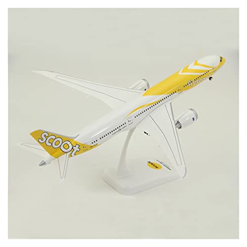 YSAEDATY Für: 1:200 Simulation Boeing B787-9 Scoot Singapore ABS zusammengebautes Flugzeugmodell von YSAEDATY