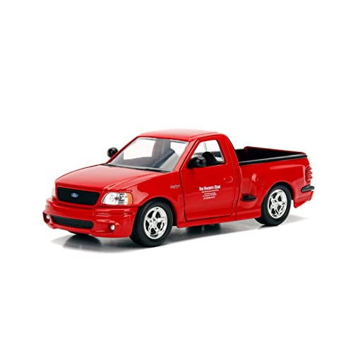 YSAEDATY Für: 1:24 Brians 1999 Ford F-150 SVT Lightning Spielzeugauto Metall Hot Model Druckgussauto von YSAEDATY