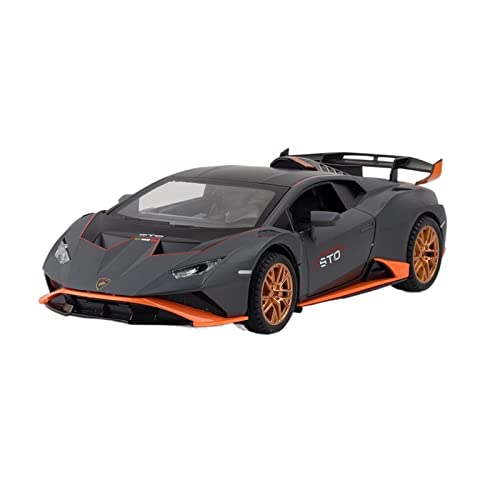 YSAEDATY Für: 1:24 Die Cast Alloy Model Simulation Huracan STO Supercar Micro Metal Car Kids Collectible Gift(B) von YSAEDATY