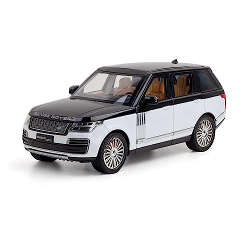 YSAEDATY Für: 1:24 Die Cast Car Land Rover SUV Metallmodell Mit Licht Und Sound Pull Back Car Alloy(C) von YSAEDATY