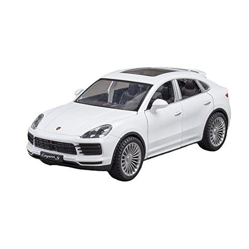 YSAEDATY Für: 1:24 Modell Porsche Cayenne S Coupé Mit Light Engine Sound Die Cast Kinderspielzeug(C) von YSAEDATY